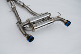 Invidia 2022+ Nissan Z 70mm Gemini Cat Back Exhaust - Rolled TI Tips