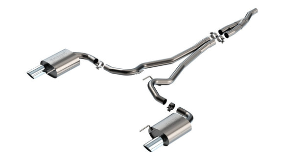 Borla 2024 Ford Mustang 2.3L Ecoboost 2.50 S-TYPE Catback Exhaust - Non-Active