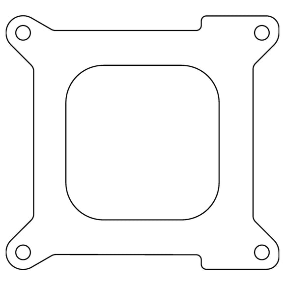 Cometic NASCAR 4 Barrel .047in Fiber Carburetor/Throttle Body Mounting Gasket - Open Plenum