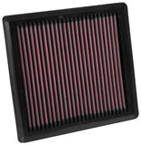 K&N 2015 Volkswagen Golf VII L4-1.6L F/I Replacement Drop In Air Filter