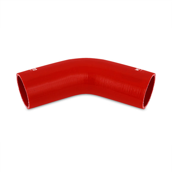 Mishimoto 4in. 45 Degree Silicone Coupler - Red