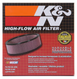 K&N Custom Air Filter Round 5-7/8in OD x 4-7/8in ID x 1.4/5in H