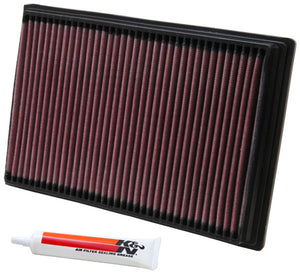 K&N Replacement Air Filter - Panel 10.688in O/S Length x 7.125in O/S Width x 1.125in H