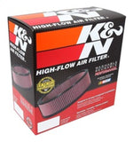 K&N Universal Custom Air Filter - Oval Shape 11.5in Outer Length / 8.125in Outer Width / 4in Height