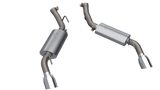 QTP 14-15 Chevrolet Camaro SS 6.2L 304SS AR3 Axle Back Exhaust w/4.5in Tips