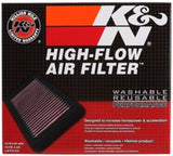 K&N Replacement Air Filter AIR FILTER, VW GOLF/JETTA 2.0L 93-99, CABRIO 2.0L 95-02