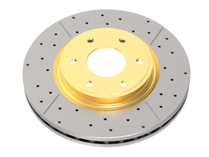 DBA 13-15 BMW 320i AWD Rear Drilled & Slotted Street Series Rotor