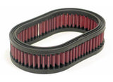 K&N Custom Filter Oval Length 6.125in I/S /7in O/S x Width 3.625in I/S/ 4.5in O/S x Height 1.75in