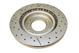 DBA 04-13 Mazda 3 2.3L/2.5L Front Drilled & Slotted Street Series Rotor