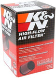 K&N Custom Racing Assembly Bolt On Oval 6-8 Air Filter 2.188in Height 5.125 ID 3.156in Flange