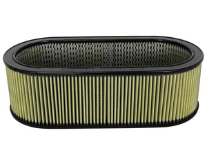 aFe MagnumFLOW Air Filters Round Racing PG7 A/F PG7 Oval Filter (18.13 x 7.25 x 6.0 w/EM)