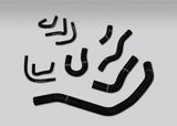 Mishimoto 88-91 Honda Civic Black Silicone Hose Kit