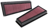 K&N 17-20 Mercedes Benz E63 V8-4.0L F/I Replacement Drop In Air Filter