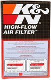 K&N Universal Rubber Filter 2-7/16in Flange ID x 4-1/2in OD x 4-5/16in OD-T 5in Height