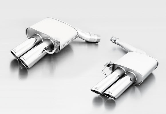 Remus 2007 Audi S5 Quattro Coupe (B8) 4.2L V8 Sport Exhaust Right w/84mm Angled Tail Pipe Set