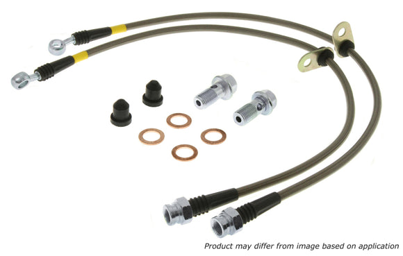 StopTech Porsche GT2 Rear Stainless Steel Brake Line Kit