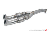 AMS Performance 2009+ Nissan GT-R R35 Alpha 90mm Midpipe w/Race Cats 90mm Exit