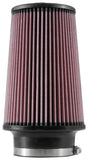 K&N Universal Rubber Filter 4inch FLG / 6inch OD-B / 4-5/8inch OD-T / 9inch H