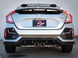 aFe Takeda 3in 304 SS Cat-Back Exhaust System w/CF Tips 17-20 Honda Civic Sport L4-1.5L (t)